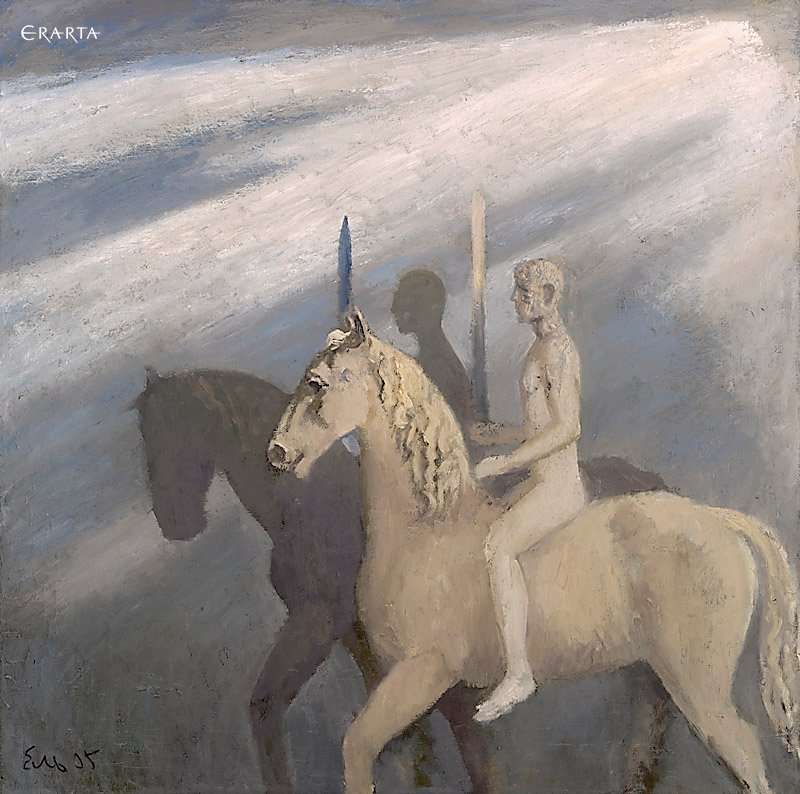 Riders, artist Vladimir Elchaninov
