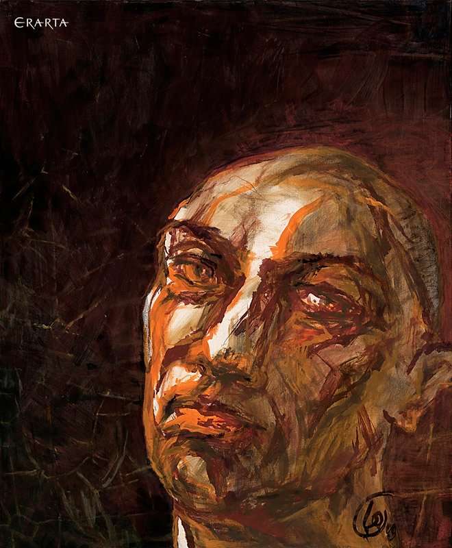Автопортрет Гусев, художник Юрий Гусев