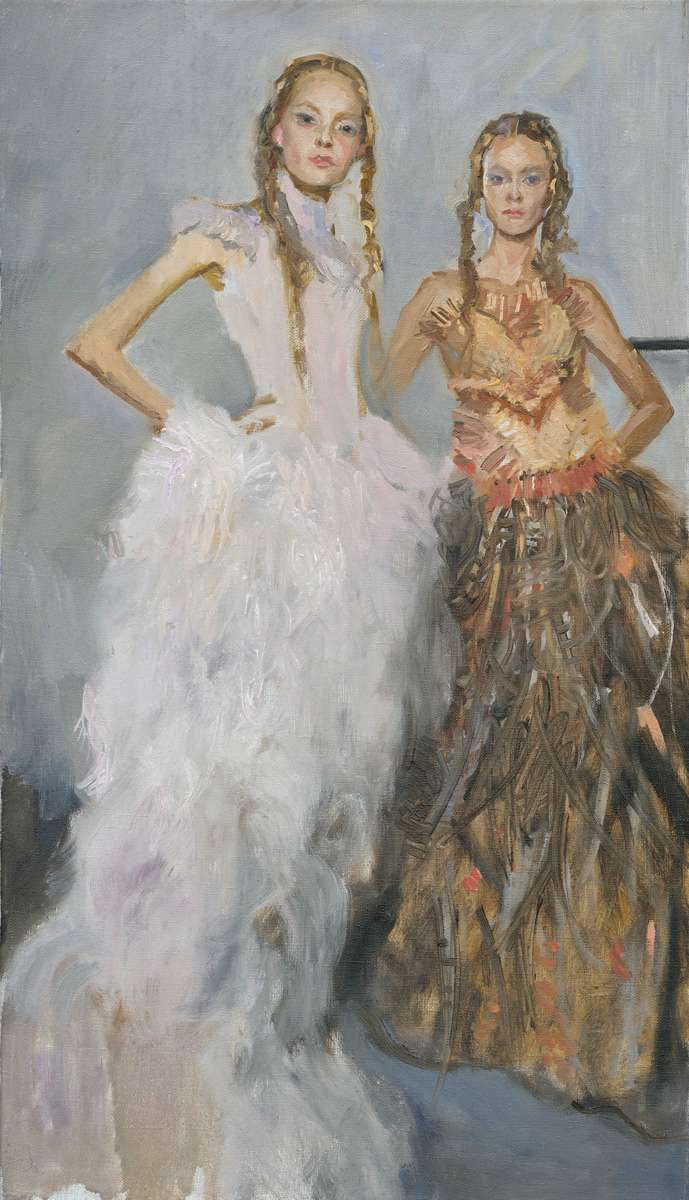 White models, художник Елена Бызова