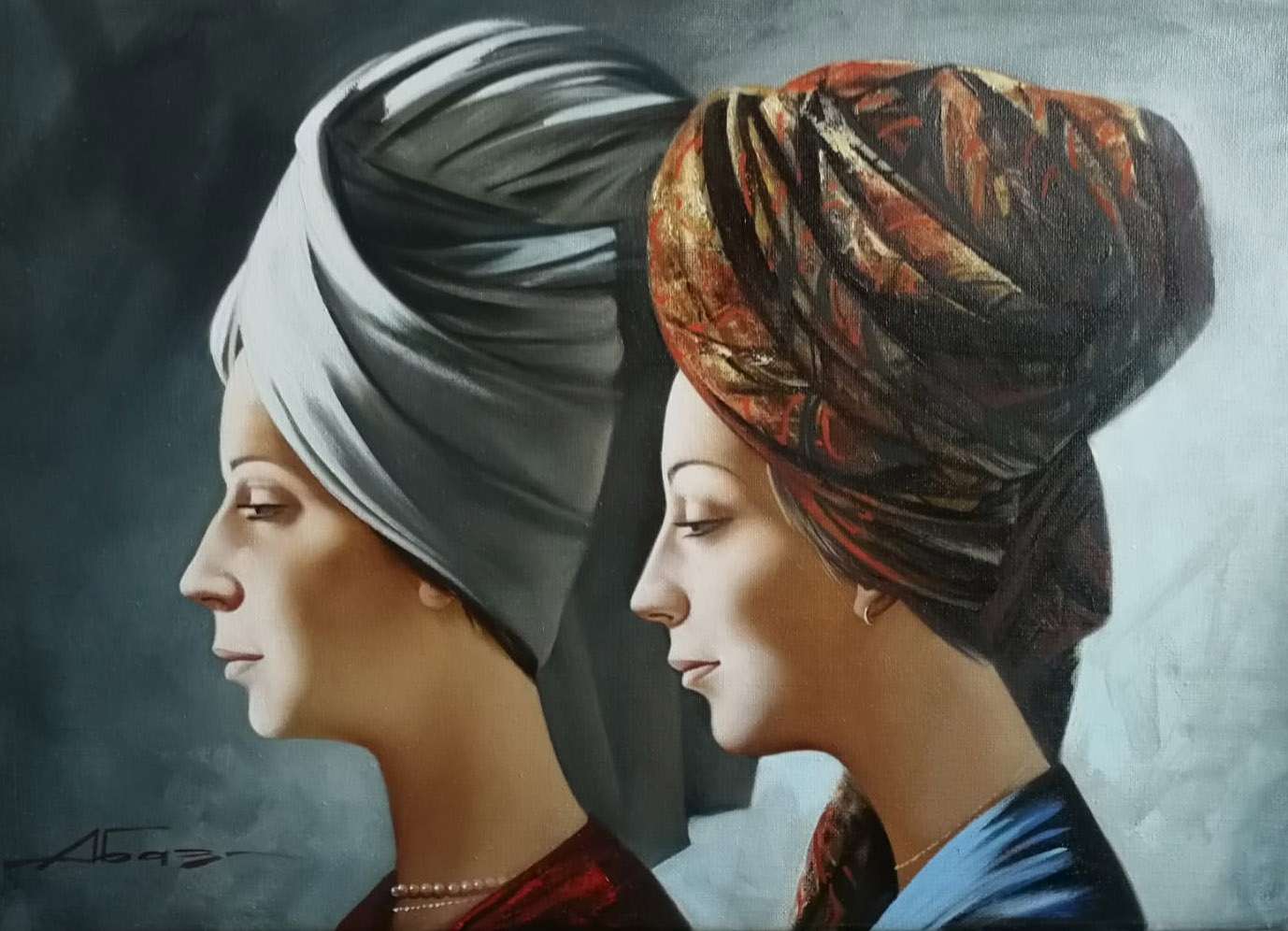 Friends,&nbsp;artist&nbsp;Aleksey&nbsp;Bazanov