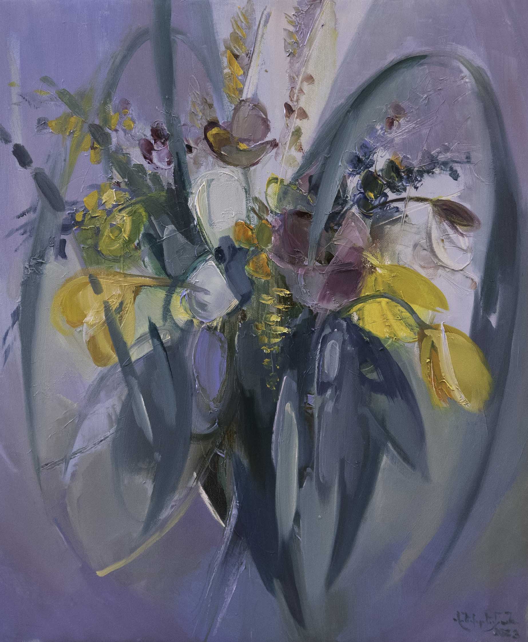 Букет, художник Варужан Епремян