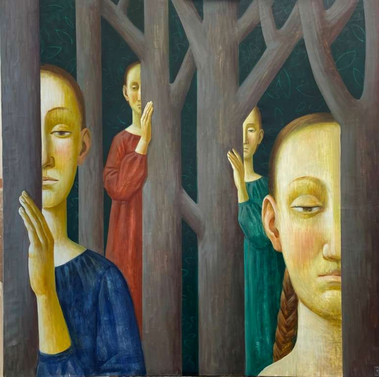 Тёмный лес,&nbsp;художник&nbsp;Ксения&nbsp;Власова