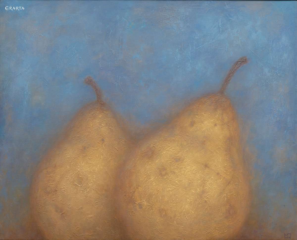 Pears, artist Mikhail Kaban-Petrov