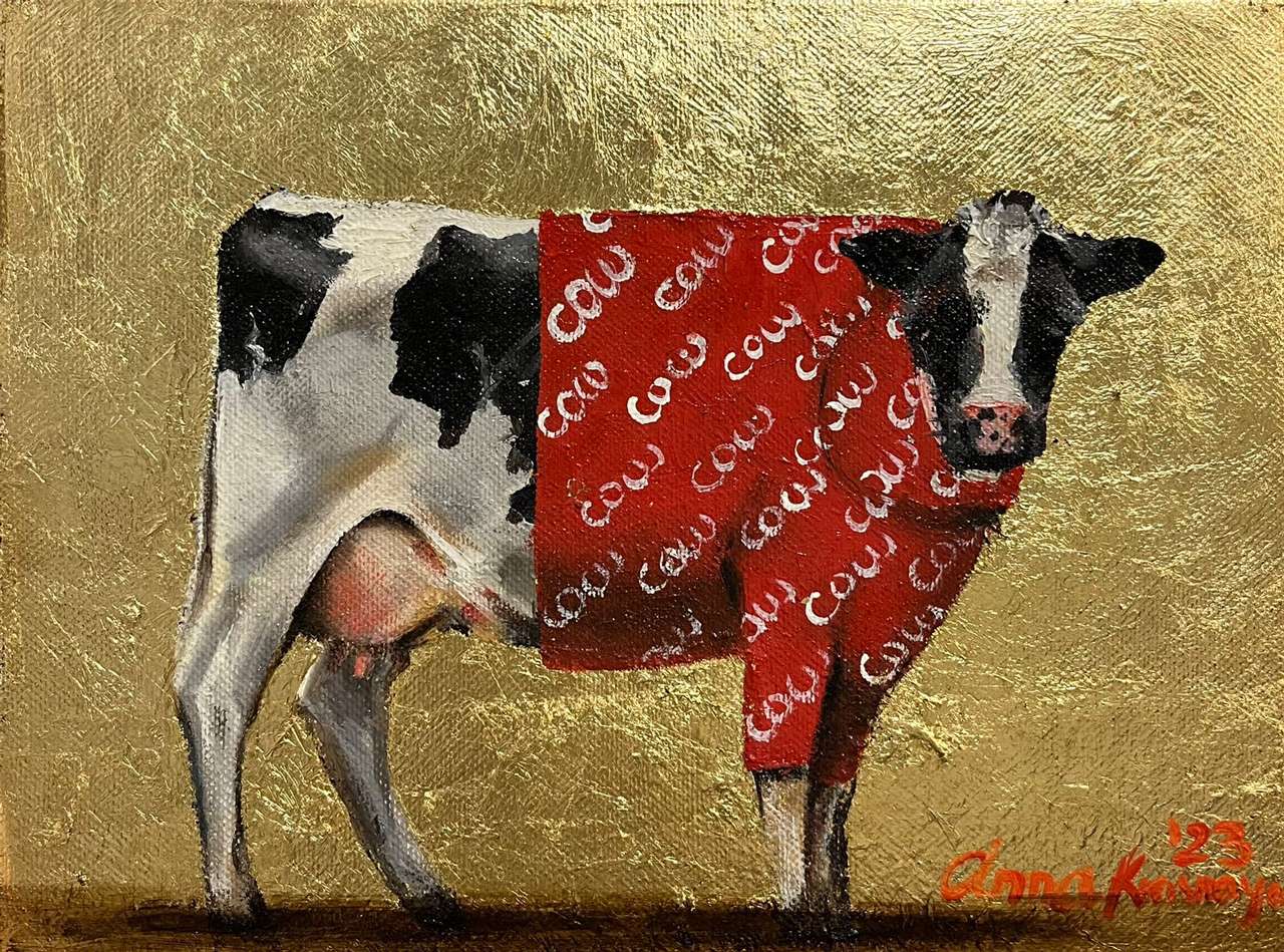 The Cow, художник Анна Красная