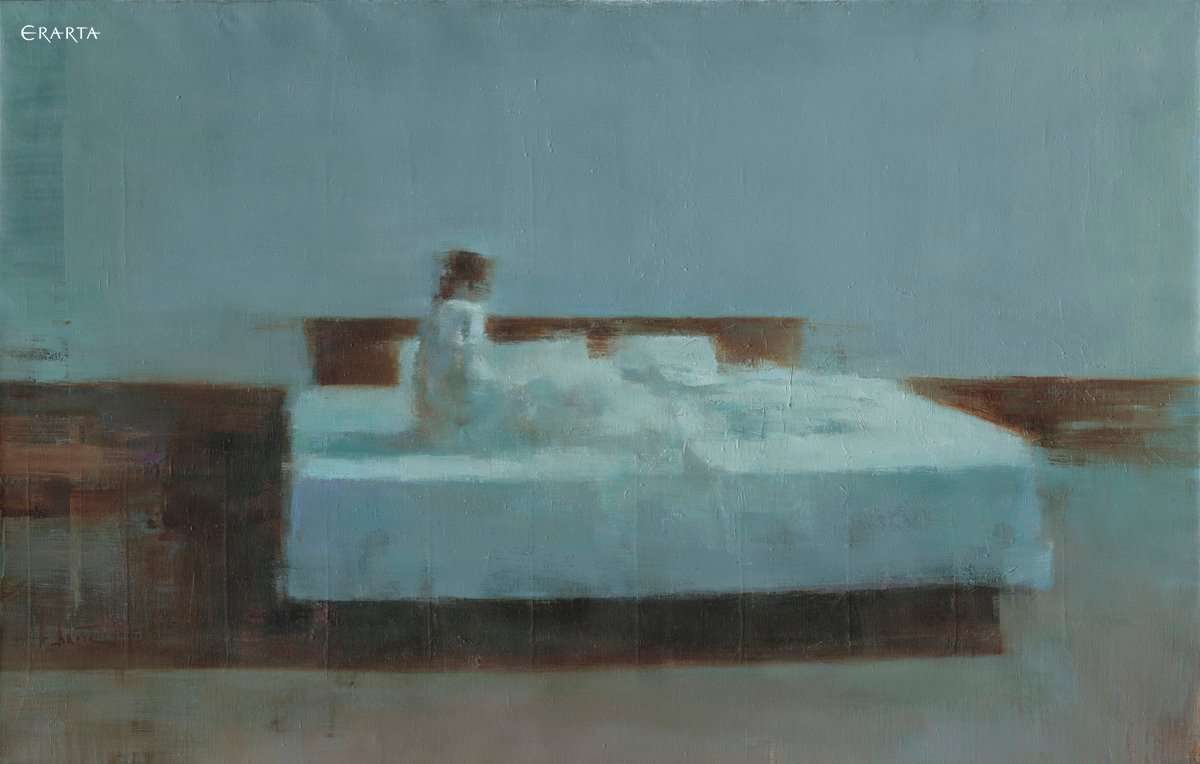On the Bed, artist Alexander Kabin