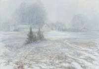 Снежный туман,&nbsp;художник&nbsp;Андрей&nbsp;Мамаев