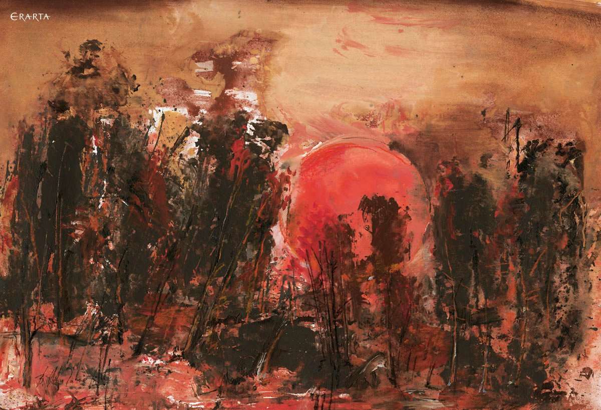 Low Sunset, artist Vladimir Migachev