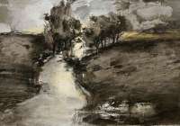 Landscape with River,&nbsp;artist&nbsp;Vladimir&nbsp;Migachev