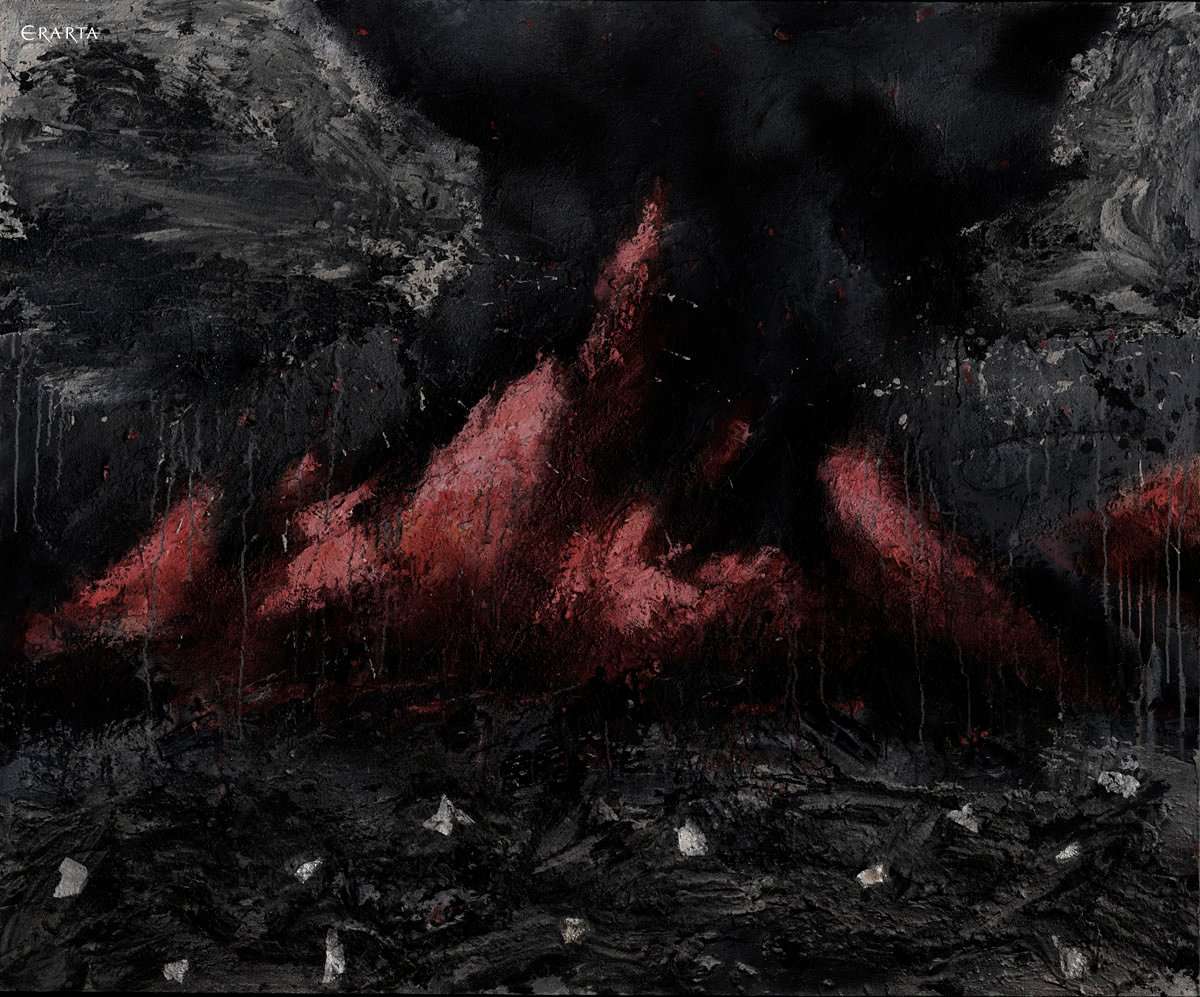 Black Smoke, artist Vladimir Migachev