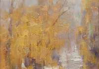 Autumn. «Behind the window» series,&nbsp;artist&nbsp;Denis&nbsp;Oktyabr