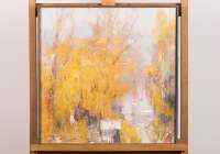 Autumn. «Behind the window» series,&nbsp;artist&nbsp;Denis&nbsp;Oktyabr
