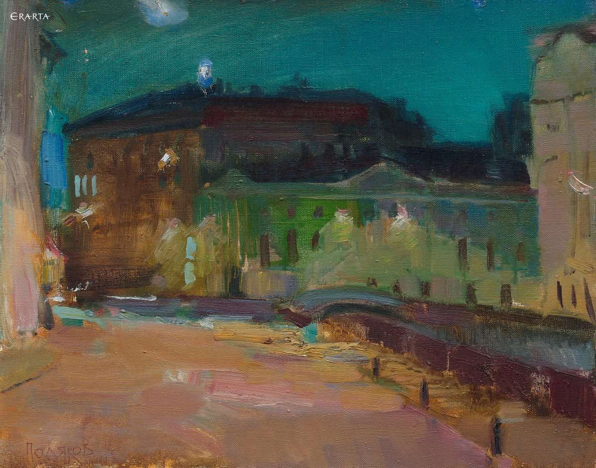 Night Sketch, artist Konstantin Polyakov