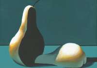 Груши с разрезами (зеленое),&nbsp;художник&nbsp;Давид&nbsp;Плаксин