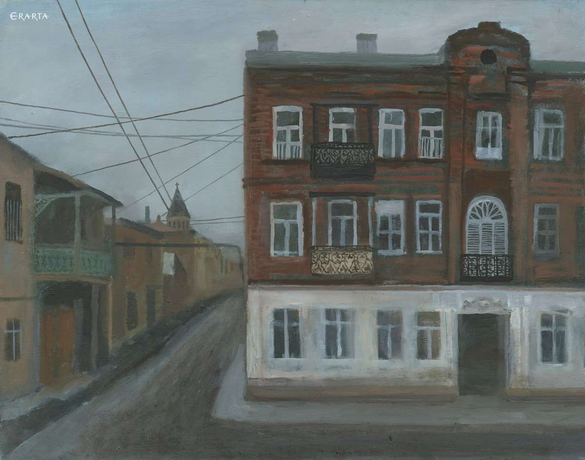 Tbilisi, artist Tatiana Sergeeva