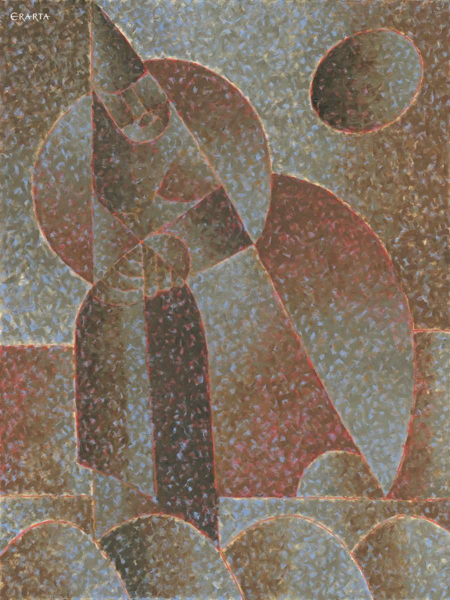 Кубический супрематизм. Полоскание белья,&nbsp;художник&nbsp;Геннадий&nbsp;Зубков