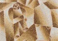 Kochegarka in a Botanical Garden. Geometrization. Division (drawing 1965),&nbsp;artist&nbsp;Gennady&nbsp;Zubkov