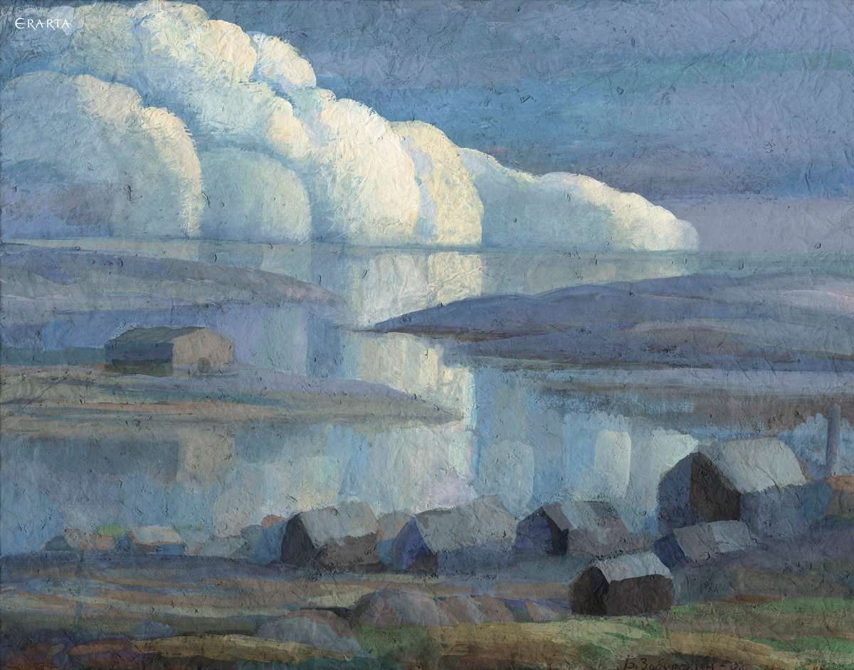 Cloud over the Sea, artist Boris Zabirokhin