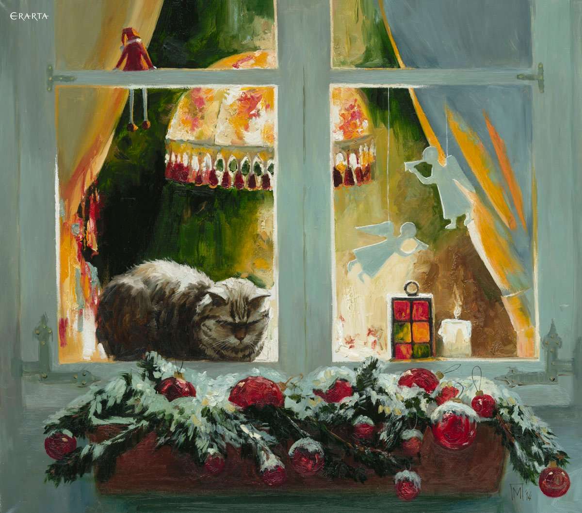 Завтра наступит Рождество, художник Мария Павлова