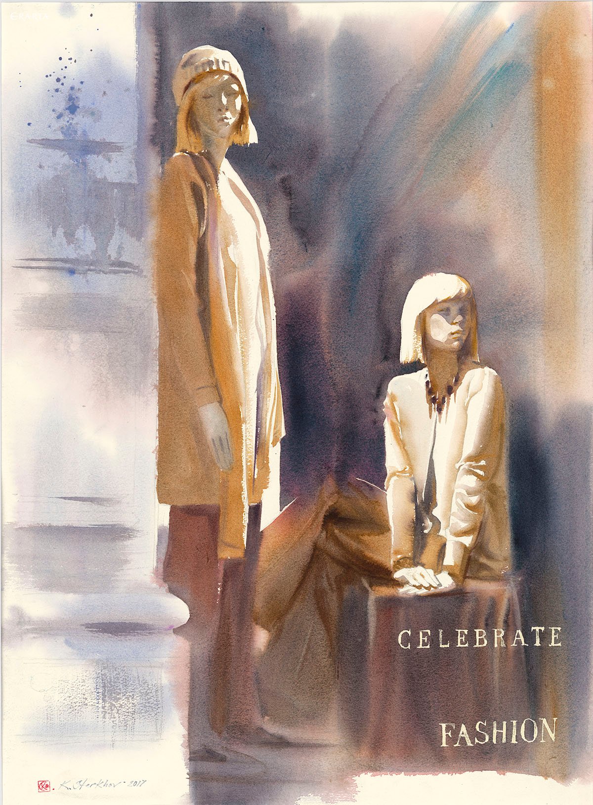 Window Shopping I, artist Konstantin Sterkhov