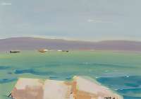 Ветреный день в Каннах,&nbsp;художник&nbsp;Алексей&nbsp;Ланцев