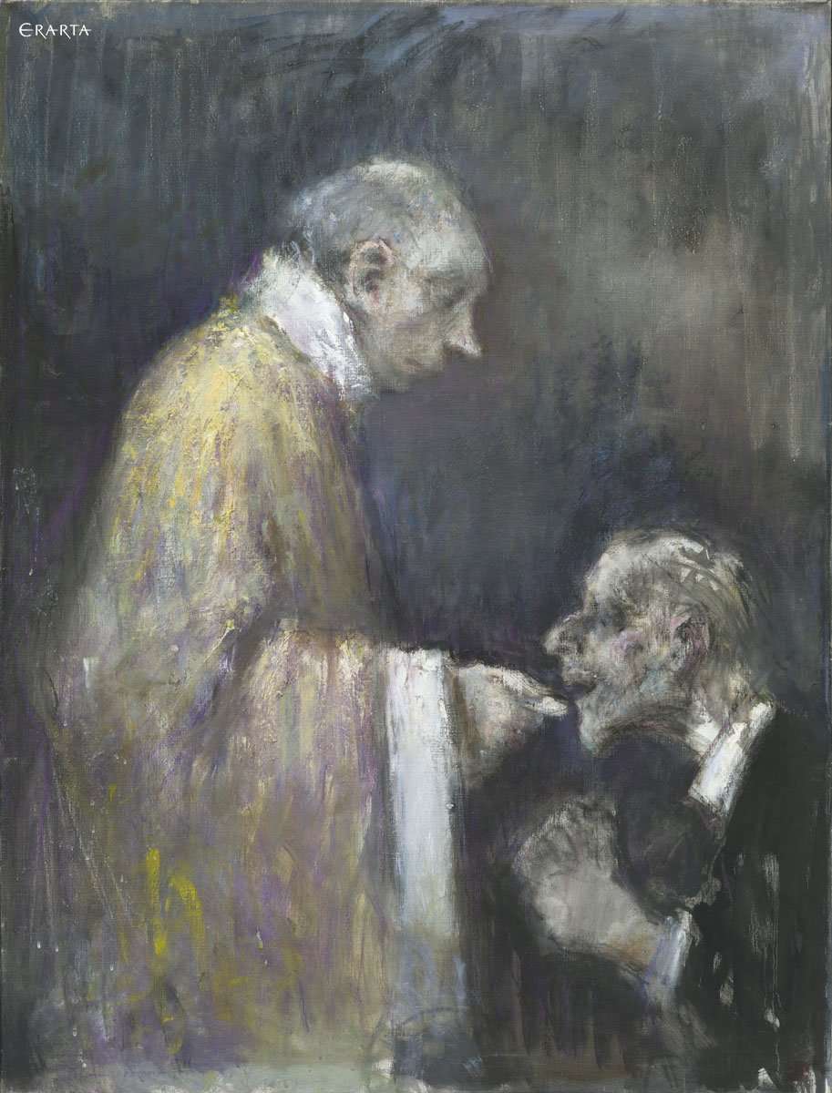 The Eucharist, artist Sergey Bakin