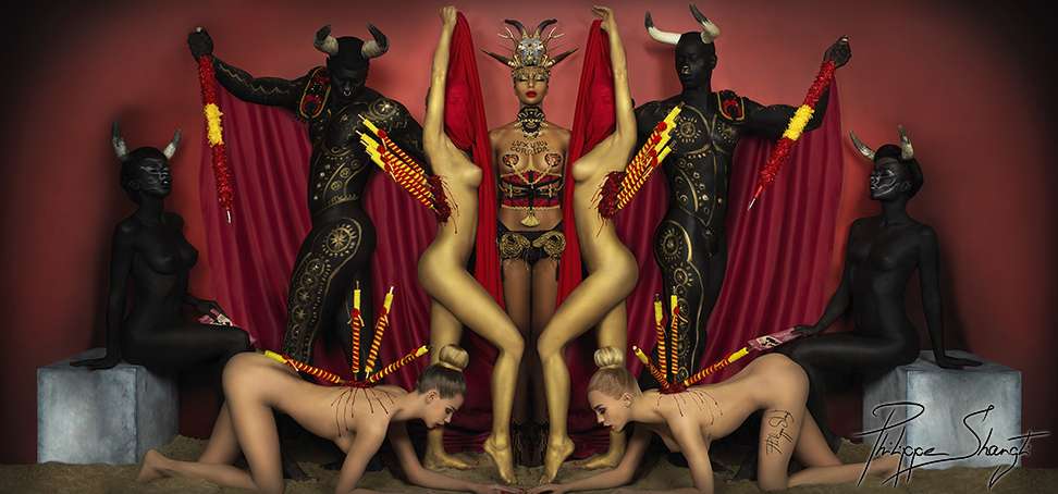 Luxury Corrida, artist Philippe Shangti