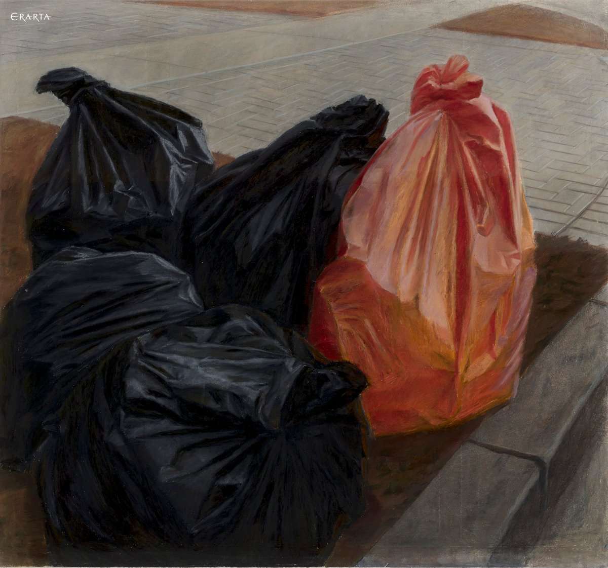 Из серии Garbage, художник Дмитрий Грецкий