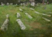 Еврейское кладбище,&nbsp;художник&nbsp;Александр&nbsp;Греков