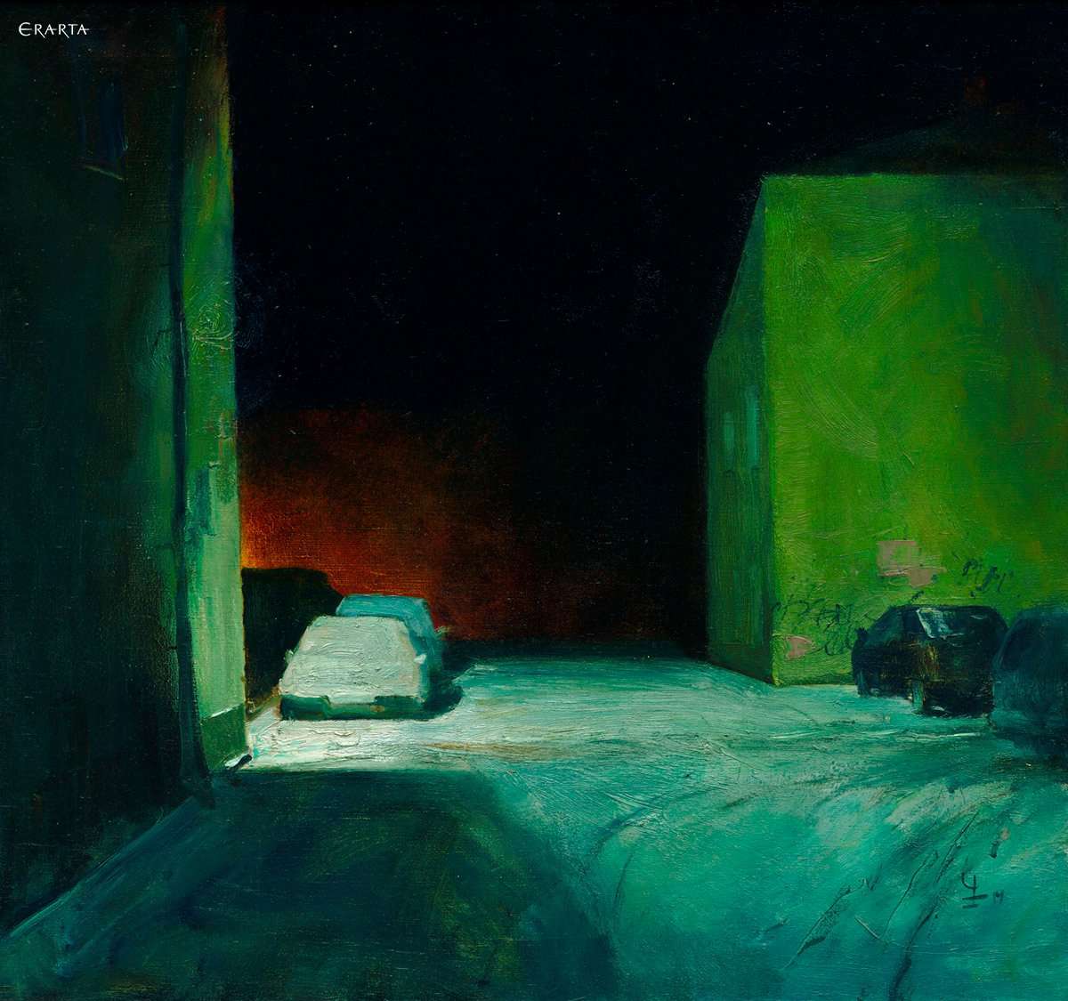 Immersion. Night, artist Nikolai Chiryatev