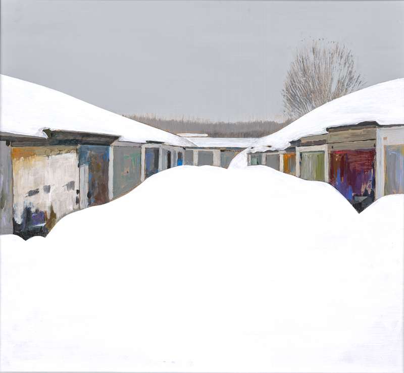 There is no whispering, rustling, knocking anywhere. Only the snow creaks. Everything is asleep,&nbsp;artist&nbsp;Ilgiz&nbsp;Gimranov