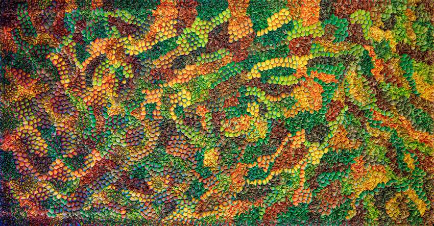 Flowerbed , artist Hong⠀Yi Zhuang