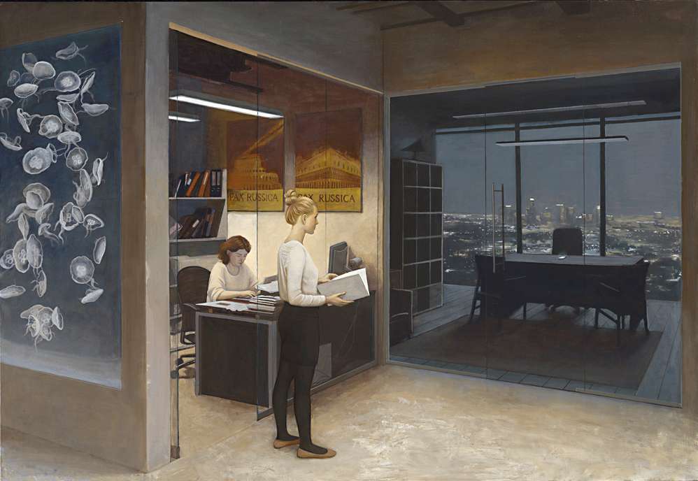 From the «Office» series,&nbsp;artist&nbsp;Maria&nbsp;Safronova