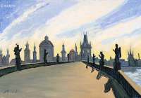 Karlovy Bridge,&nbsp;artist&nbsp;Ruben&nbsp;Monakhov