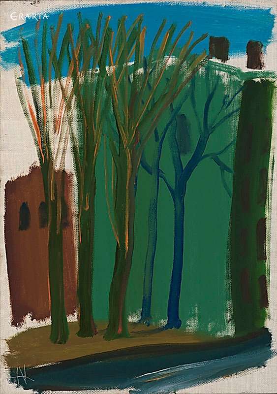 Trees and Shadows, artist Alexander Korolyov